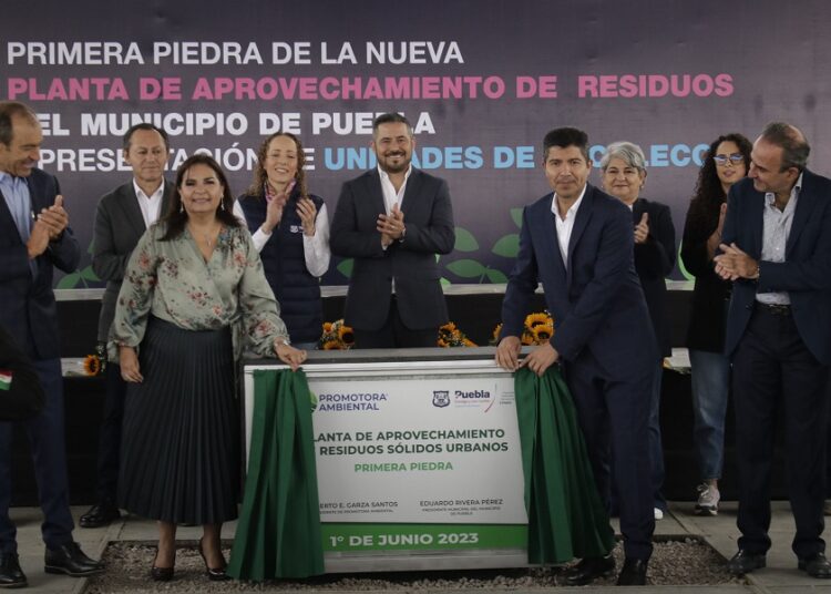 ERP coloca primera piedra de planta de aprovechamiento de residuos