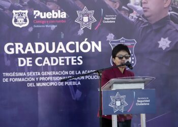 Lilia Cedillo reconoce labor de Policía Municipal