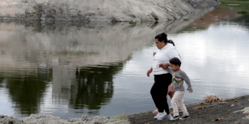 No pueden sacar sus trajes de baño para nadar en presa de Valsequillo: Ambiente