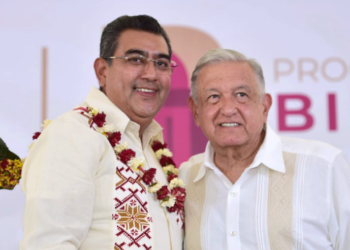 Sergio Salomón llama a la unidad en torno al presidente Obrador