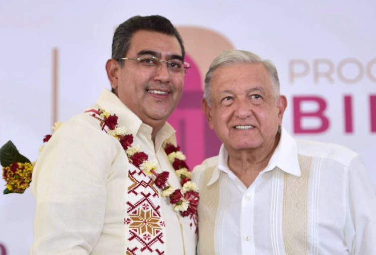 Sergio Salomón llama a la unidad en torno al presidente Obrador
