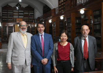 Lilia Cedillo sostiene reunión con embajador de España
