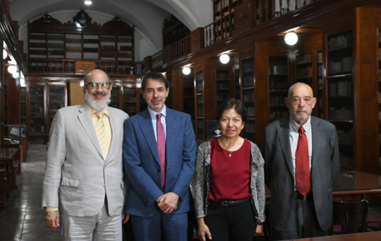 Lilia Cedillo sostiene reunión con embajador de España