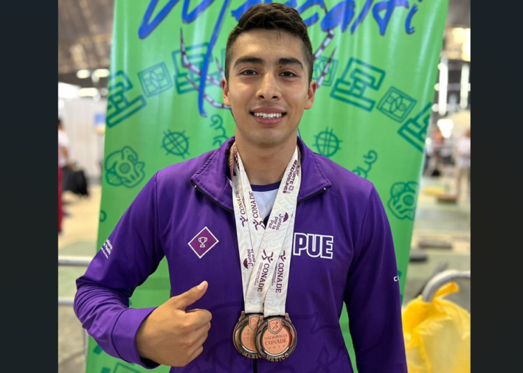 Héctor Espejel levanta bronce en Nacionales Conade 2023