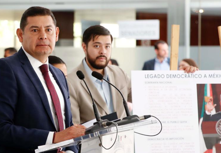 Armenta reconoce legado democrático de AMLO en iniciativas de ley