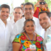Céspedes y Mauricio Vila inauguran la muestra Yucatán Expone en el Jardín del Carmen