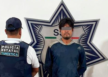 Tras persecución, Policía Turística detienen a sujeto por robo de teléfono en bulevar 5 de Mayo