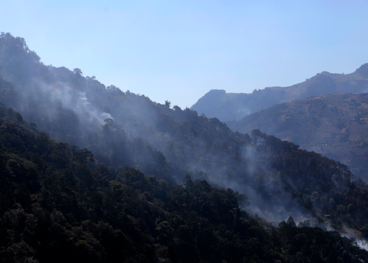 Fue extinguido el incendio forestal de Zacatlán