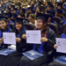 Lilia Cedillo desea éxito a graduados de las preparatorias de la BUAP