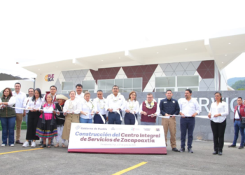 Salomón Céspedes entrega el Centro Integral de Servicios de Zacapoaxtla