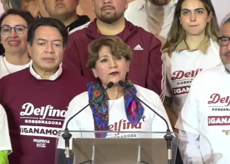 Delfina Gómez se perfila como ganadora de las elecciones en el Estado de México
