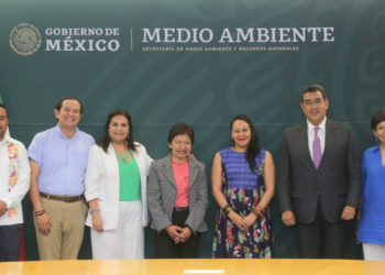 Se reúne Céspedes con secretaria del Medio Ambiente federal