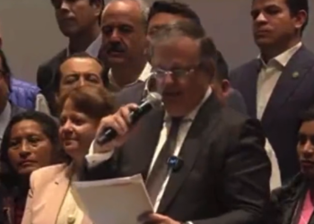 Ebrad renuncia a la SRE para contender por candidatura presidencial de Morena