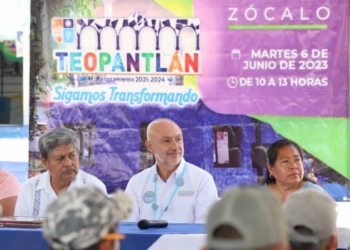Consejo de la Judicatura atiende a la población de Teopatlán