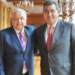 Gobernador Céspedes se reúne con AMLO