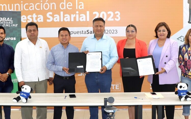 Sección 51 del SNTE firma convenio con Consorcio Educativo de Oriente