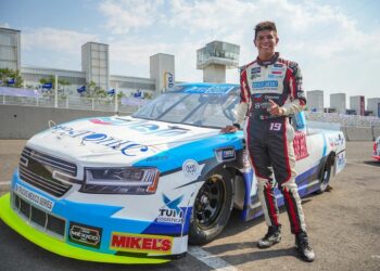Diego Ortiz, en la pelea para entrar a playoffs de Trucks México