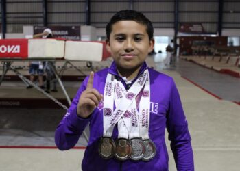 Gimnasta Fernando Rosales gana 4 medallas en Nacionales Conade