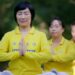 100 personas practican Falun Dafa en Puebla