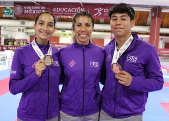 Puebla, presente en medallero general de Nacionales Conade 2023