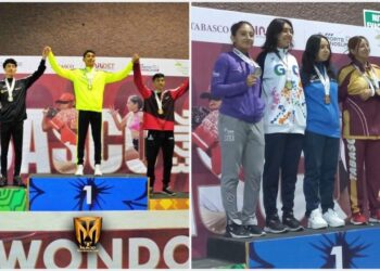 2 taekwondoínes de Upaep logran medallas en Nacionales Conade