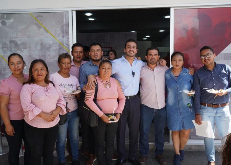 Toño López inaugura Casa de Gestión y arranca programa Canastita Poblana Exprés