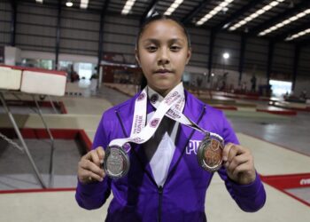 No esperaba ganar 2 medallas: gimnasta Victoria Lara
