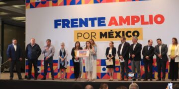 PAN, PRI y PRD condenan intromisión de AMLO en proceso del Frente Amplio por México