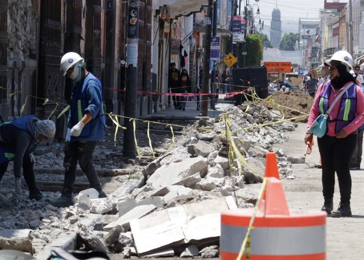 Obras del Centro Histórico terminarán en agosto