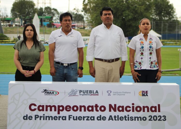 Inauguran el Campeonato Nacional Primera Fuerza de atletismo