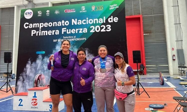Poblanas triunfan en Campeonato Nacional Primera Fuerza de halterofilia