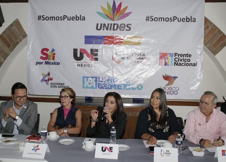 Oenegés demandan a partidos de oposición formalizar Frente Amplio por Puebla