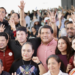 Huerta toma protesta a más de 3 mil poblanos que conformarán comités ciudadanos por la 4T
