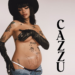 Cazzu posa embarazada en revista para caballeros
