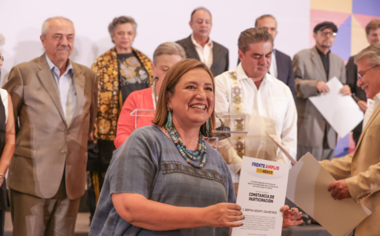 Queda definida lista de aspirantes del Frente Amplio por México