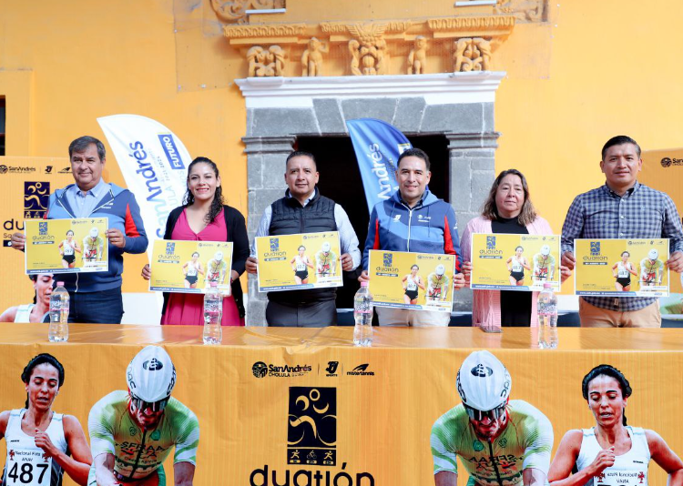 Mundo Tlatehui presenta edición 2023 del Duatlón San Andrés Cholula