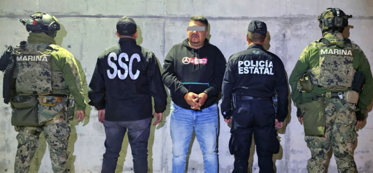 Semar y SSP de Puebla detienen a principal operador del Cártel de Tláhuac