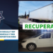 Policías de San Pedro y SSP recuperan vehículo y 3 cajas de tráiler