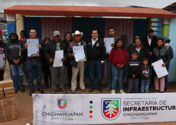 Lorenzo Rivera equipa con nuevas luminarias a La Presa