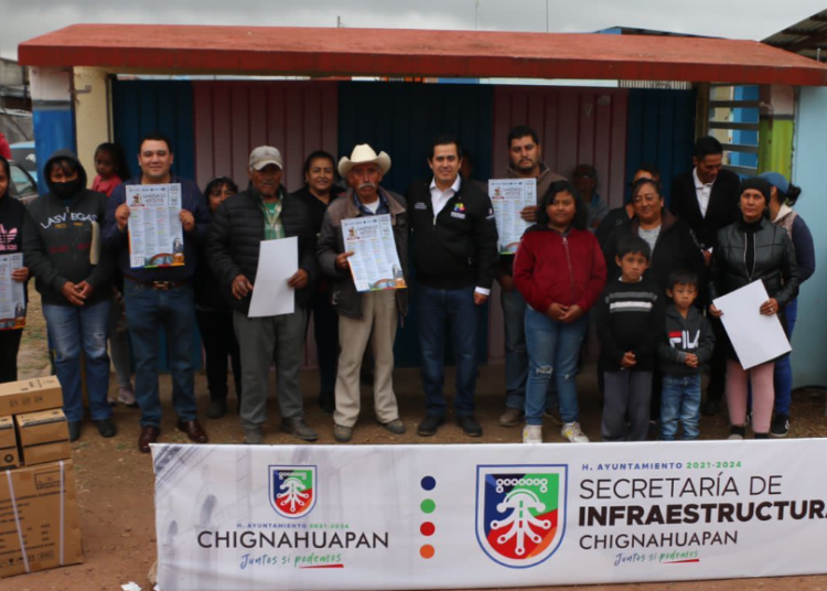 Lorenzo Rivera equipa con nuevas luminarias a La Presa