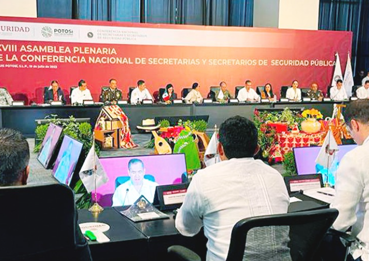 Puebla participa en Conferencia Nacional de Secretarios de Seguridad Pública