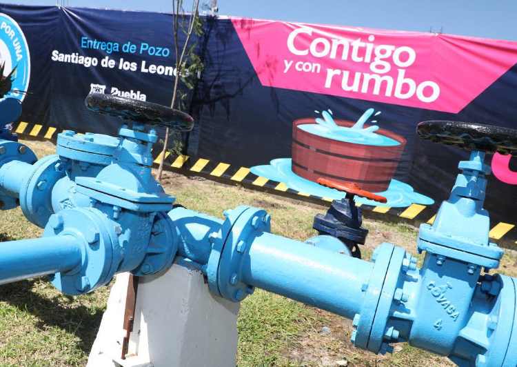 Ayuntamiento invierte 30 millones para servicio de agua potable en San Miguel Canoa
