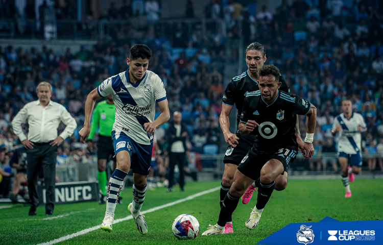 Puebla pierde 4-0 contra Minnesota en Leagues Cup