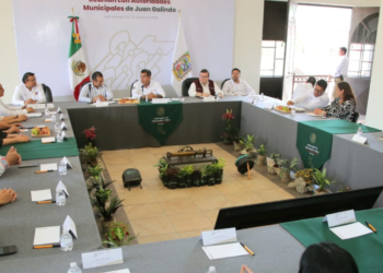 En Juan Galindo y Naupan, gobernador pide a alcaldes a seguir invirtiendo en seguridad
