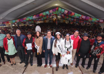 Más de mil jinetes y la agrupación Yaguarú celebraron a Santiago Apóstol en Chignahuapan