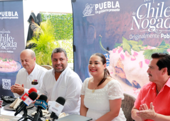 En Acapulco, gobierno de Sergio Salomón promociona temporada del chile en nogada