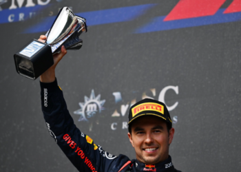 Verstappen y Pérez hacen el 1-2 en GP de Bélgica