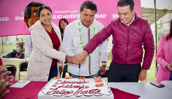 Huerta instala Asambleas por la Unidad en el Verde, Cuautlancingo y Libres