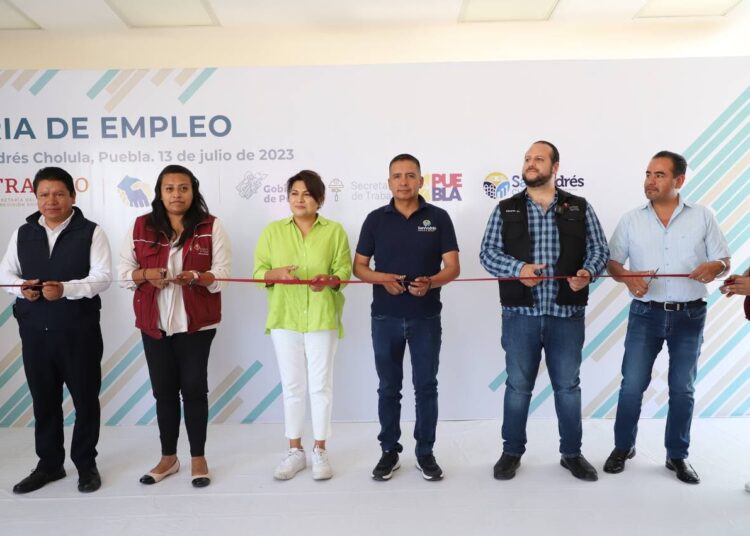 Recibe San Andrés Cholula segunda Feria de Empleo 2023