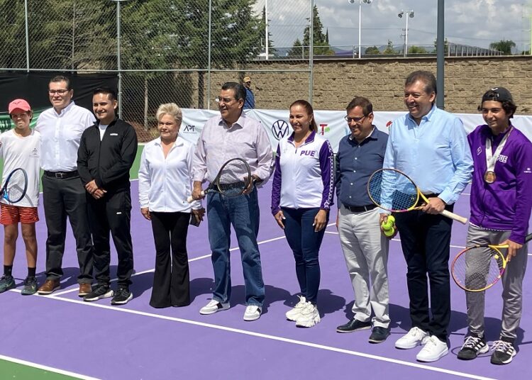 Inauguran Torneo Nacional Juvenil de Tenis Puebla 2023
